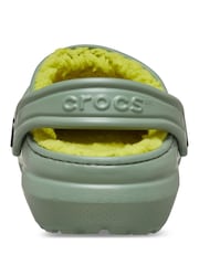 Crocs Green Classic Lined Clogs - Image 3 of 4