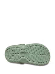 Crocs Green Classic Lined Clogs - Image 4 of 4