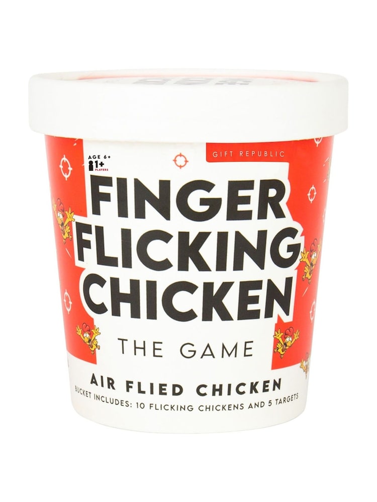 Gift Republic Red Finger Flicking Chicken - Image 2 of 9 Gift Republic Red Finger Flicking Chicken - Image 2 of 9