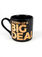 Gift Republic Black I'm Kind Of A Big Deal Mug - Image 3 of 3