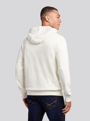 U.S. Polo Assn. White Mens Double Horsemen Loopback Hoodie - Image 2 of 9