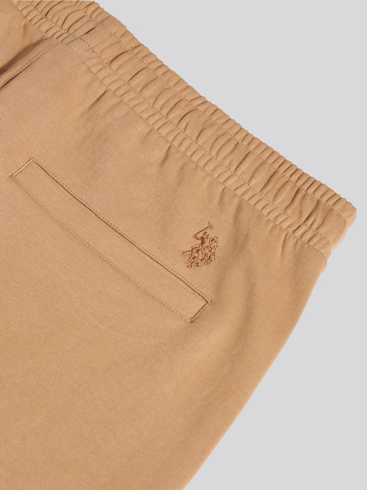 U.S. Polo Assn. Brown Mens Comfort Drawstring Smart Joggers - Image 4 of 4 U.S. Polo Assn. Brown Mens Comfort Drawstring Smart Joggers - Image 4 of 4
