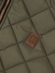 U.S. Polo Assn. Green Mens Quilted Country Gilet - Image 11 of 11
