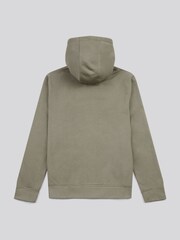 Verde - U.S. Polo Assn. Hoodiecom capuz e zíper Double Horsemen Loopback masculino - Imagem 7 de 9