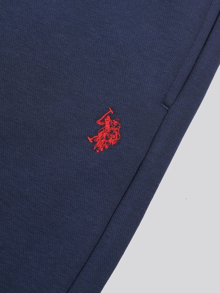 U.S. Polo Assn. Navy Blue Mens Double Horsemen Straight Leg Joggers - Image 9 of 9