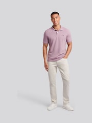 U.S. Polo Assn. Purple Mens Double Horsemen Polo Shirt - Image 2 of 8