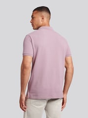 U.S. Polo Assn. Purple Mens Double Horsemen Polo Shirt - Image 4 of 8