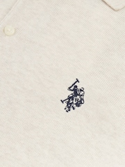 Natural - U.S. Polo Assn. Mens Combed Cotton Polo Shirt - Imagen 3 de 3
