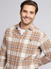 U.S. Polo Assn. Natural Mens Checked Shirt - Image 2 of 9