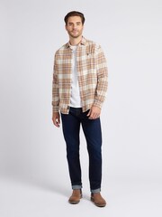 U.S. Polo Assn. Natural Mens Checked Shirt - Image 3 of 9