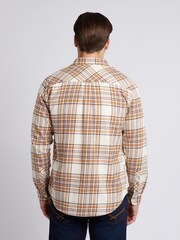 U.S. Polo Assn. Natural Mens Checked Shirt - Image 4 of 9