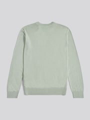 Olijfgroen - U.S. Polo Assn. Herentrui met ronde hals - Afbeelding 6 van 7