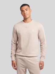 U.S. Polo Assn. Natural Mens Double Horsemen Sweatshirt - Image 1 of 9