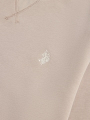 U.S. Polo Assn. Natural Mens Double Horsemen Sweatshirt - Image 9 of 9