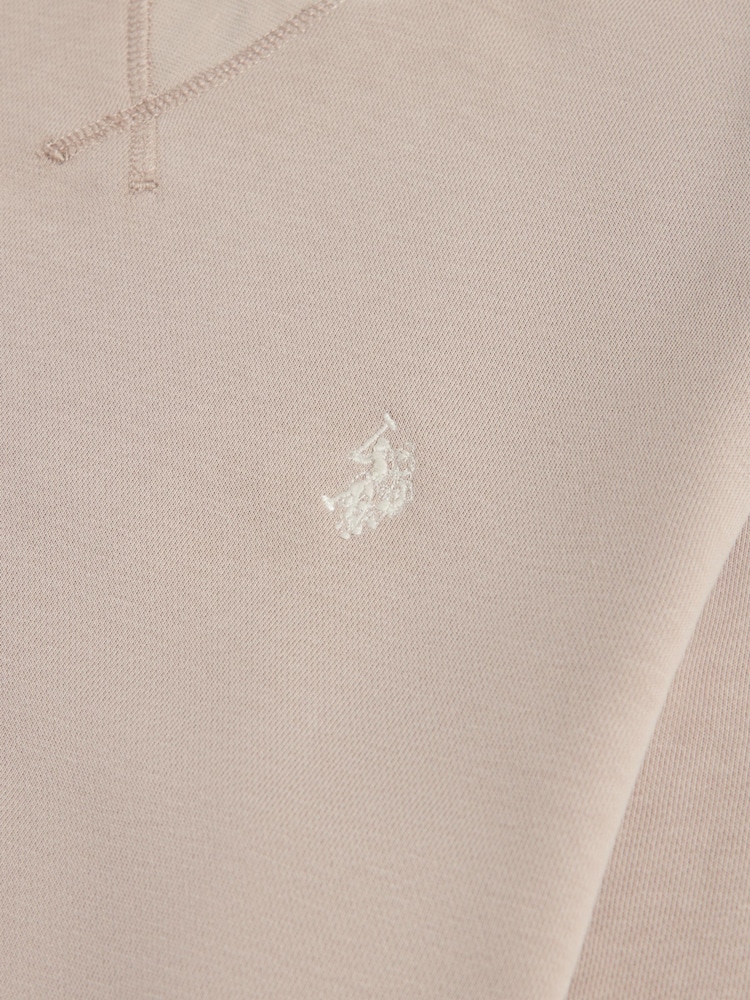 U.S. Polo Assn. Natural Mens Double Horsemen Sweatshirt - Image 9 of 9 U.S. Polo Assn. Natural Mens Double Horsemen Sweatshirt - Image 9 of 9