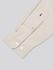 U.S. Polo Assn. Natural Mens Peached Oxford Shirt - Image 7 of 8