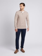 U.S. Polo Assn. Natural Mens Signature Smart Texture Polo Shirt - Image 3 of 7
