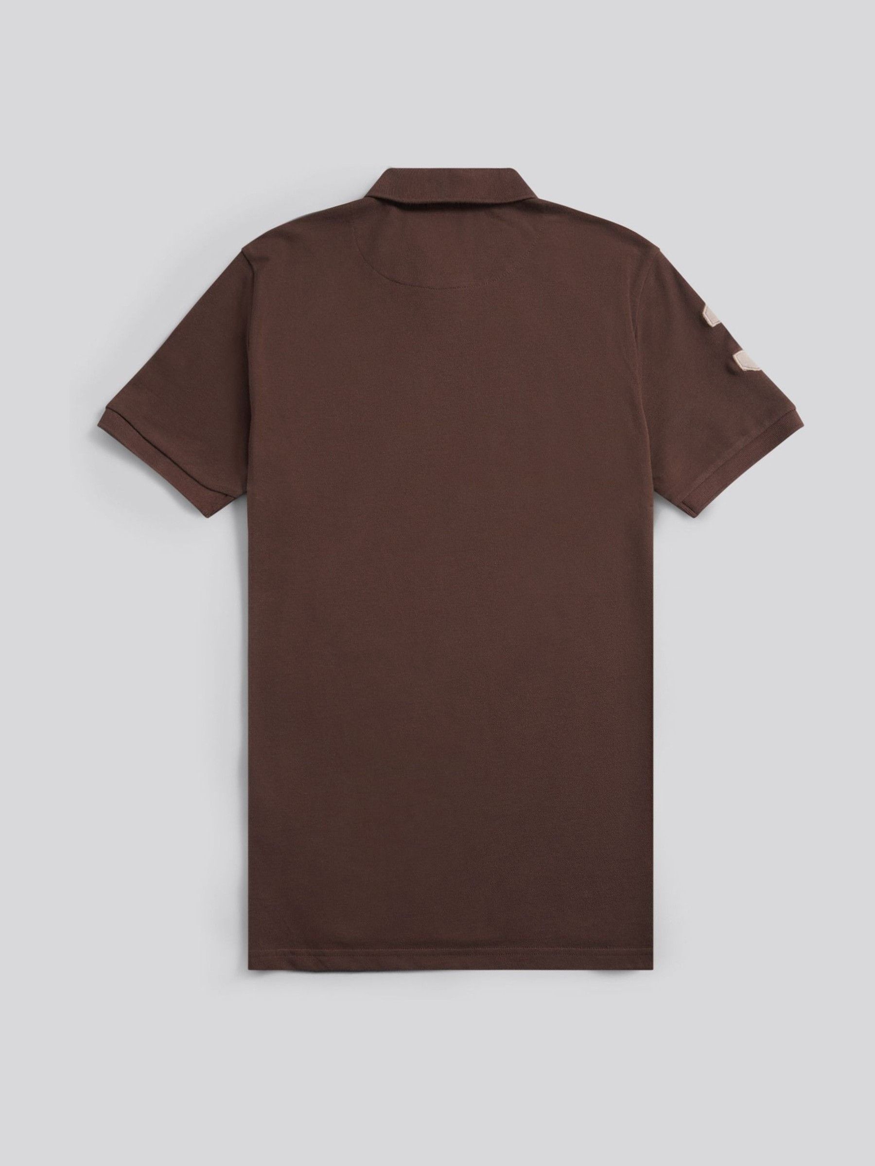 DESCENDANT/CETUS POLO JERSEY (brown)サイズ3 DESCENDANT/CETUS POLO JERSEY (BROWN)