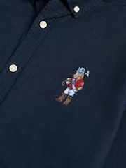 U.S. Polo Assn. Navy Blue Mens Chuck Oxford Shirt - Image 3 of 3