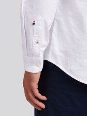 U.S. Polo Assn. White Mens Peached Oxford Shirt - Image 5 of 9