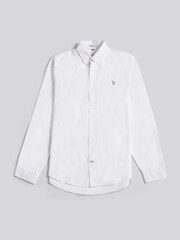 U.S. Polo Assn. White Mens Peached Oxford Shirt - Image 6 of 9