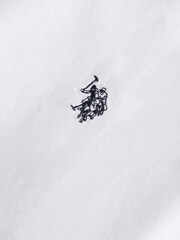 U.S. Polo Assn. White Mens Peached Oxford Shirt - Image 8 of 9