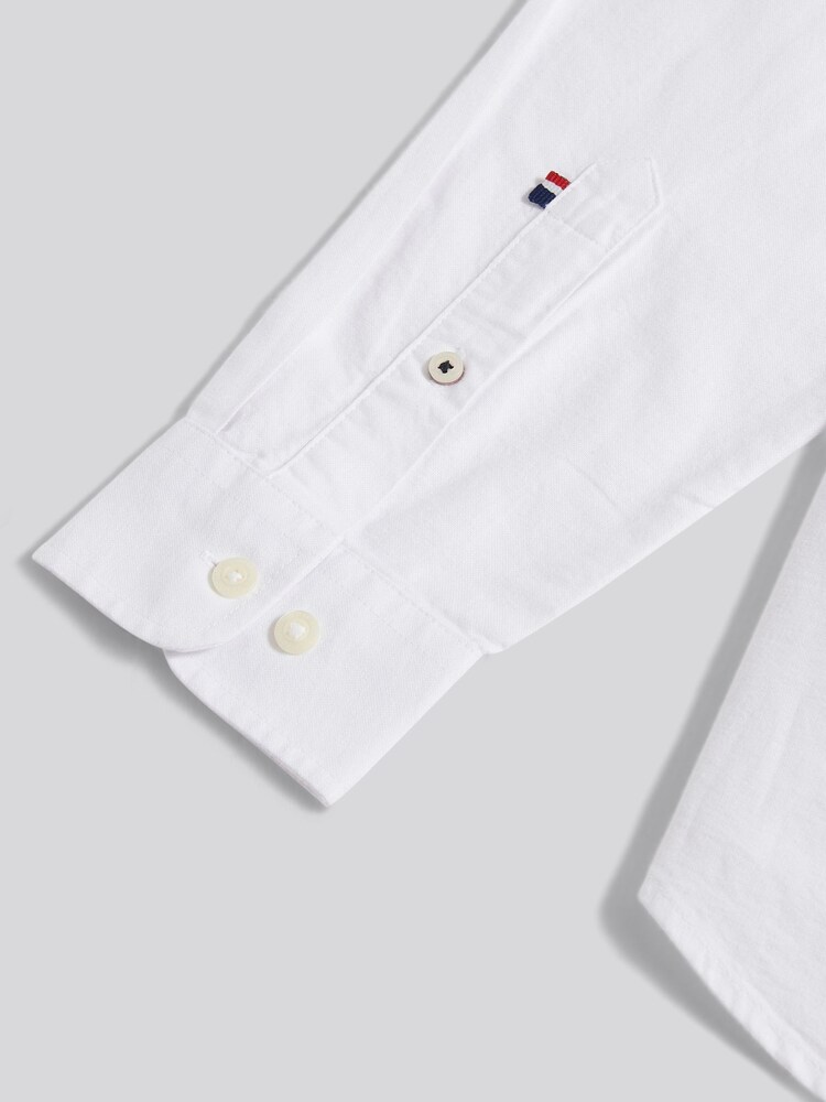 U.S. Polo Assn. White Mens Peached Oxford Shirt - Image 9 of 9 U.S. Polo Assn. White Mens Peached Oxford Shirt - Image 9 of 9