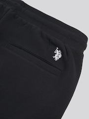 U.S. Polo Assn. Black Mens Double Horsemen Cargo Sweat Joggers - Image 8 of 9
