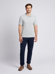 U.S. Polo Assn. Grey Mens Double Horsemen Polo Shirt - Image 3 of 7