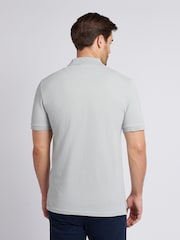 U.S. Polo Assn. Grey Mens Double Horsemen Polo Shirt - Image 4 of 7