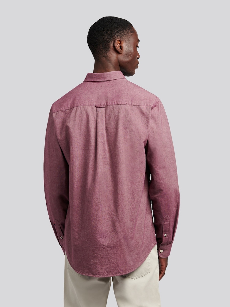 Buy U.S. Polo Assn. Purple Mens Peached Oxford Shirt from Next USA