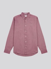 U.S. Polo Assn. Purple Mens Peached Oxford Shirt - Image 5 of 8