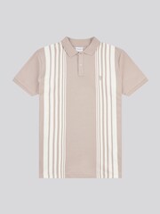 U.S. Polo Assn. Natural Mens Vertical Stripe Polo Shirt - Image 13 of 14
