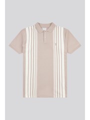 U.S. Polo Assn. Natural Mens Vertical Stripe Polo Shirt - Image 2 of 14