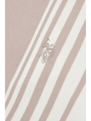 U.S. Polo Assn. Natural Mens Vertical Stripe Polo Shirt - Image 3 of 14