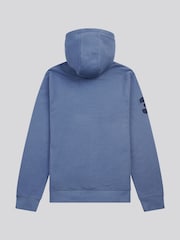U.S. Polo Assn. Blue Mens Player 3 Loopback Hoodie - Image 6 of 9