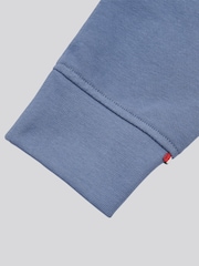 U.S. Polo Assn. Blue Mens Player 3 Loopback Hoodie - Image 9 of 9