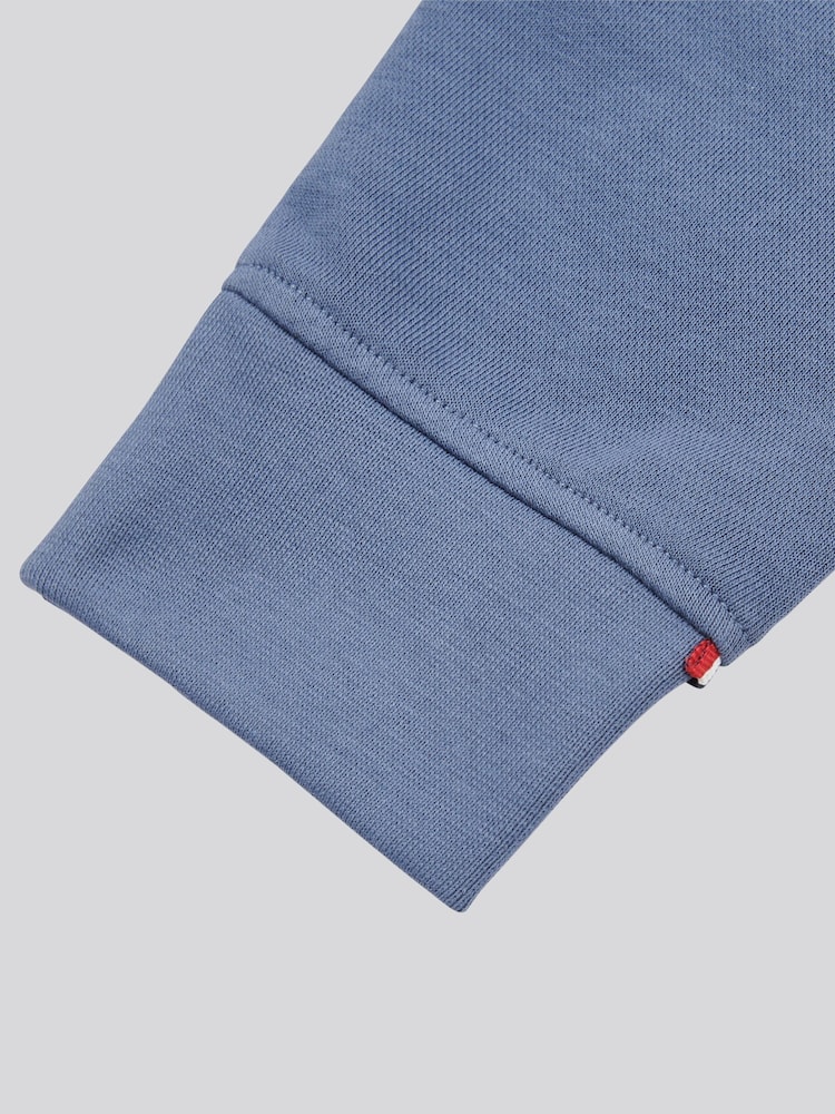 U.S. Polo Assn. Blue Mens Player 3 Loopback Hoodie - Image 9 of 9