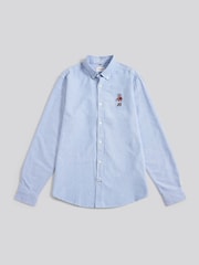 U.S. Polo Assn. Blue Mens Chuck Oxford Shirt - Image 6 of 8