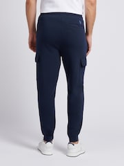 U.S. Polo Assn. Blue Mens Double Horsemen Cargo Sweat Joggers - Image 2 of 9