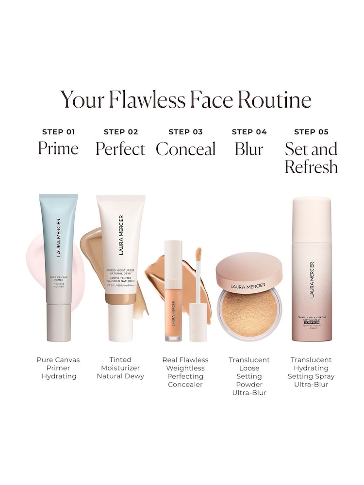 Laura Mercier Mini Flawless Treats Prime and Set Duo (Worth Over £44) - Image 8 of 8 Laura Mercier Mini Flawless Treats Prime and Set Duo (Worth Over £44) - Image 8 of 8