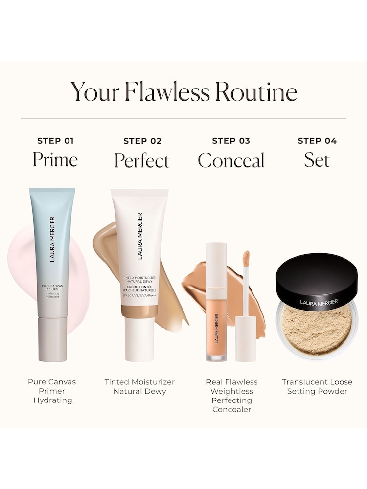Laura Mercier Indulgent Icons Loose Setting Powder and Velour Puff Set (Worth Over £55) - Image 7 of 7