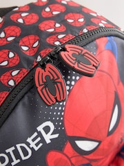 Black/Red Spiderman Backpack - Image 3 of 6