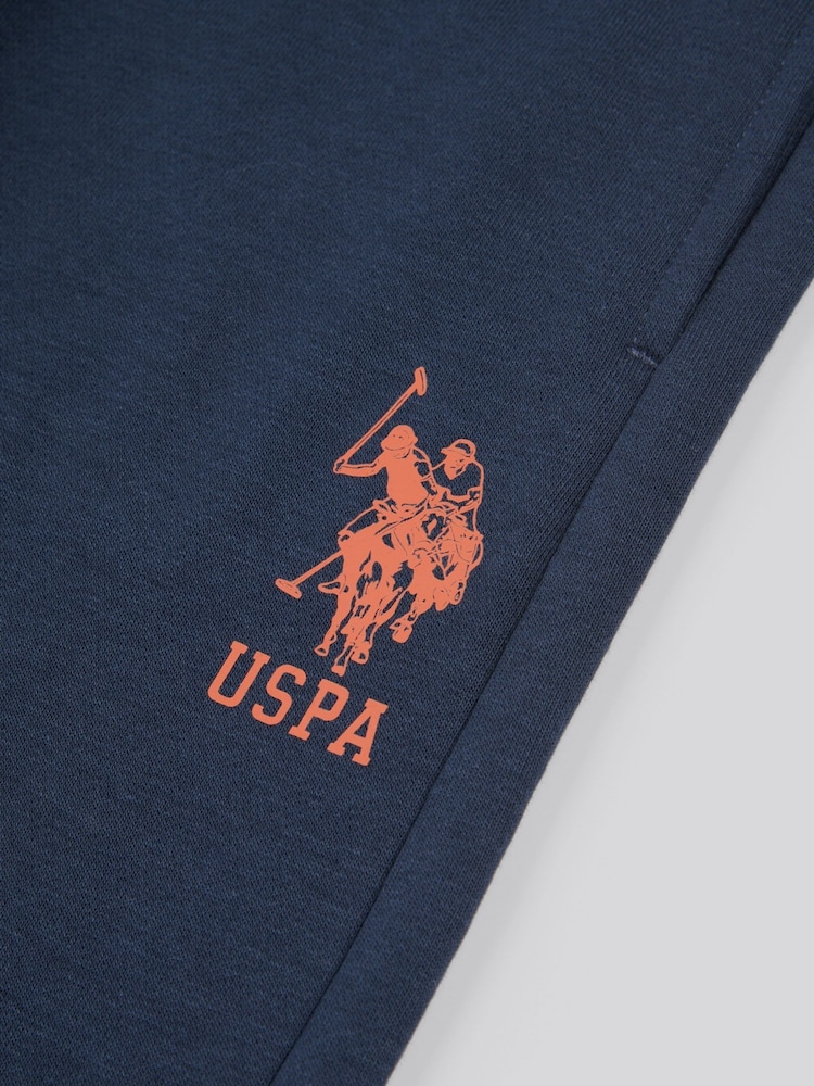 U.S. Polo Assn. Navy Blue Boys Player 3 Zip Hoodie and Joggers Set - Image 10 of 10 U.S. Polo Assn. Navy Blue Boys Player 3 Zip Hoodie and Joggers Set - Image 10 of 10