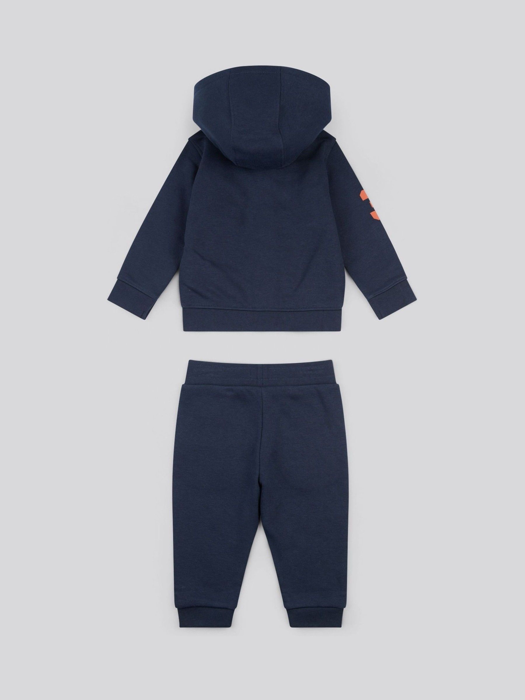 Buy U.S. Polo Assn. Navy Blue Boys Player 3 Zip Hoodie and Joggers
