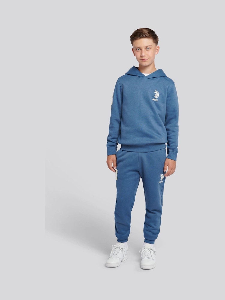 U.S. Polo Assn. Blue Player 3 Hoodie and Joggers Set - Image 1 of 12