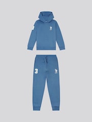 U.S. Polo Assn. Blue Player 3 Hoodie and Joggers Set - Image 7 of 12