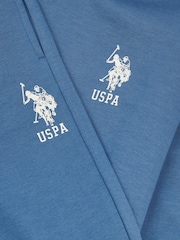 U.S. Polo Assn. Blue Player 3 Hoodie and Joggers Set - Image 9 of 12