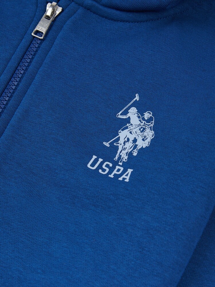 أزرق - U.S. Polo Assn. Boys Player 3 Zip Hoodie and Joggers Set - صورة 12 من 12 أزرق - U.S. Polo Assn. Boys Player 3 Zip Hoodie and Joggers Set - صورة 12 من 12