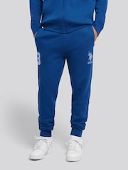 أزرق - U.S. Polo Assn. Boys Player 3 Zip Hoodie and Joggers Set - صورة 5 من 12